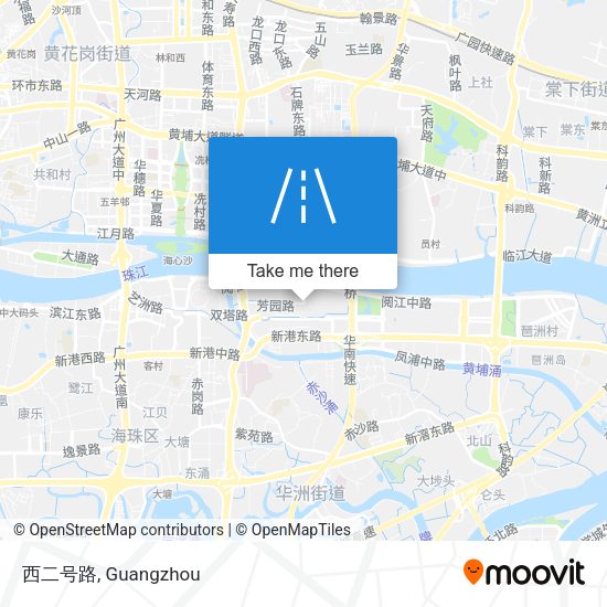 西二号路 map