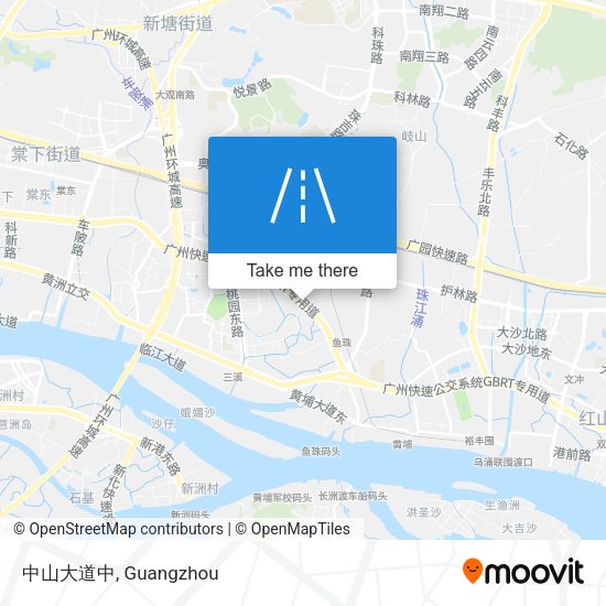 中山大道中 map