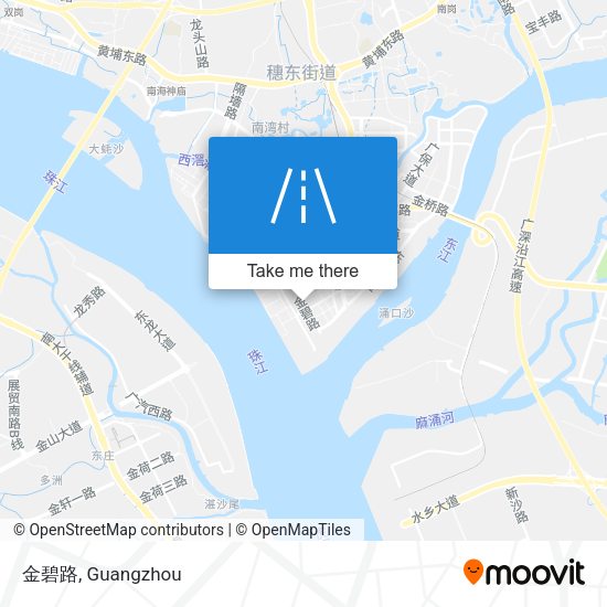 金碧路 map