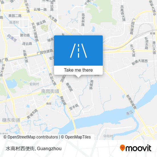 水南村西便街 map