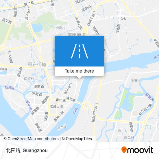 北围路 map
