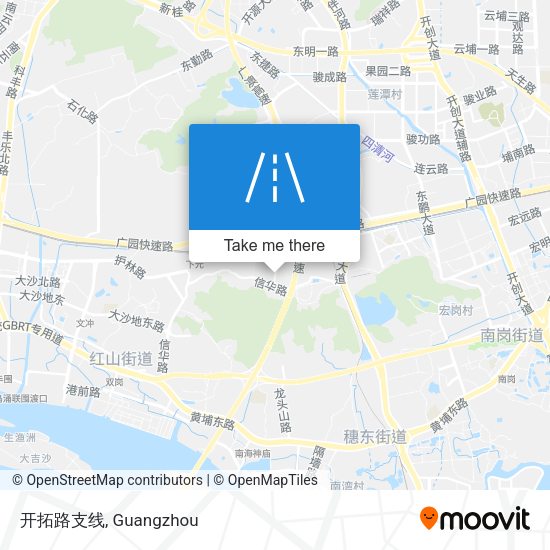 开拓路支线 map