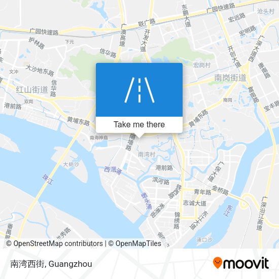 南湾西街 map