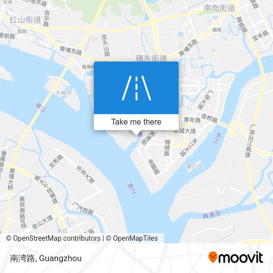 南湾路 map