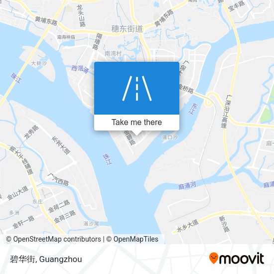 碧华街 map