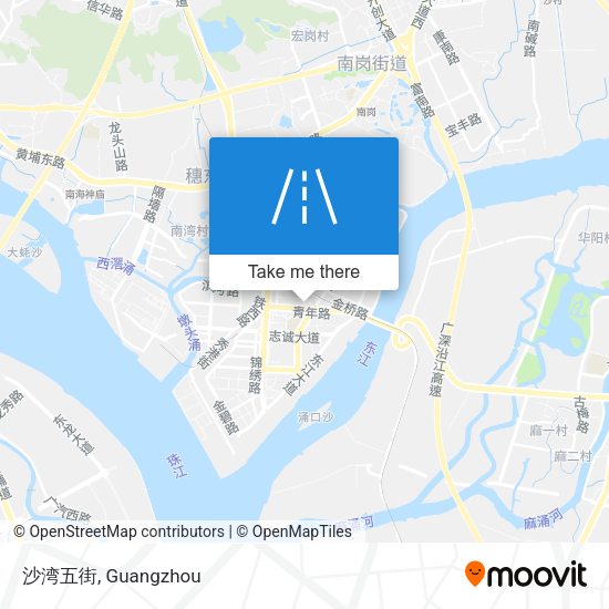 沙湾五街 map