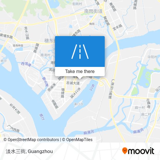 淡水三街 map