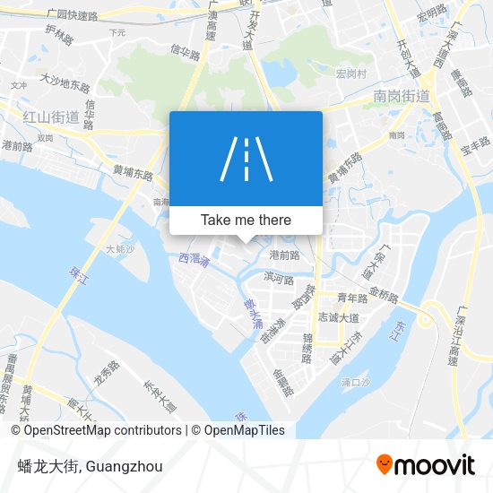 蟠龙大街 map