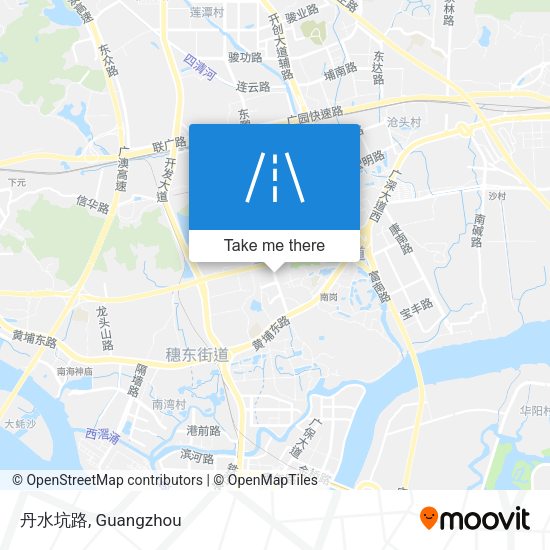 丹水坑路 map