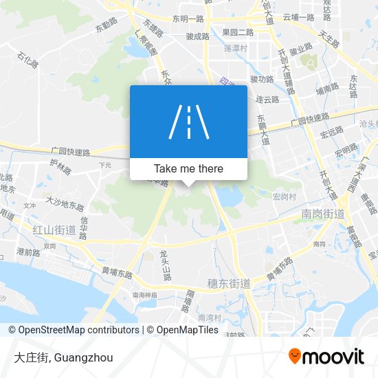 大庄街 map