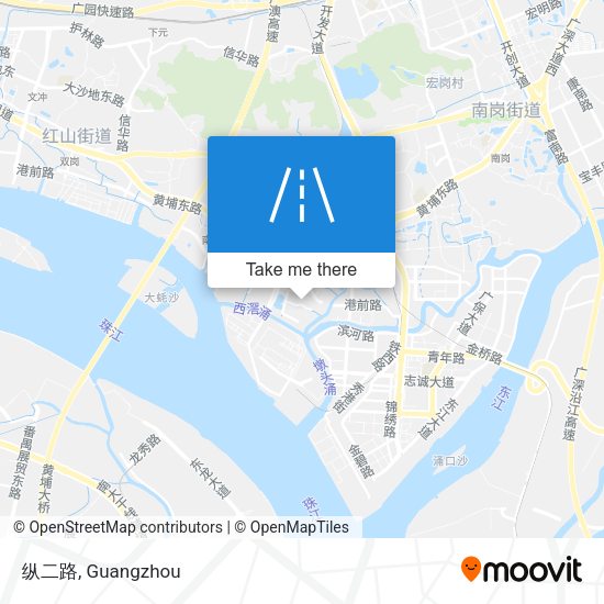 纵二路 map