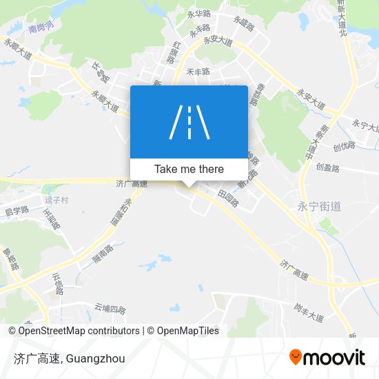 济广高速 map