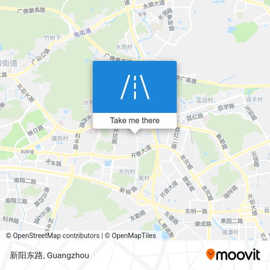新阳东路 map