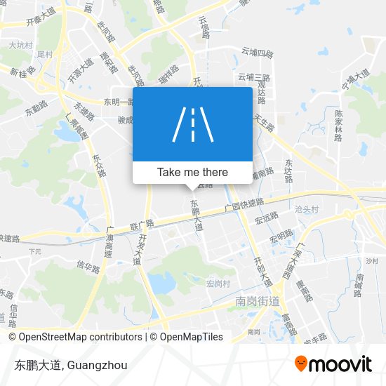 东鹏大道 map