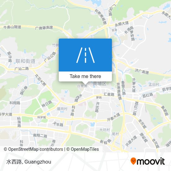 水西路 map