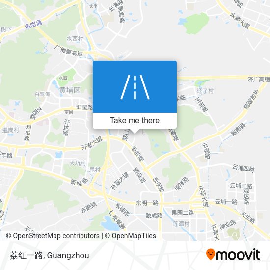 荔红一路 map