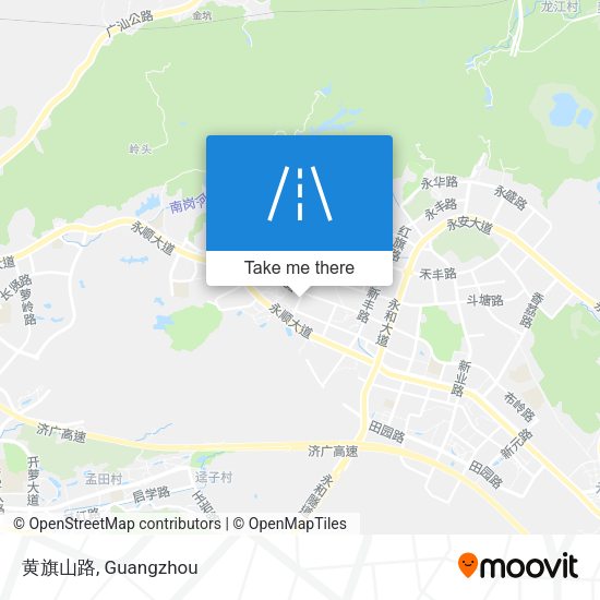 黄旗山路 map