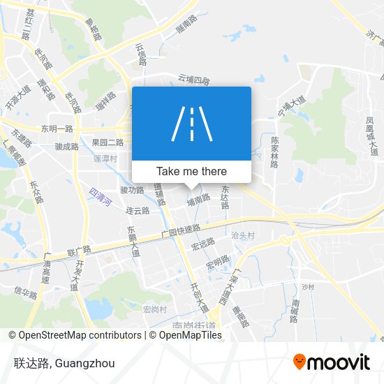 联达路 map