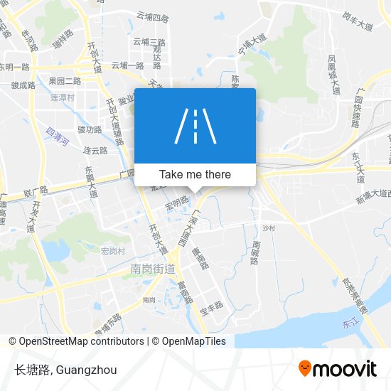 长塘路 map