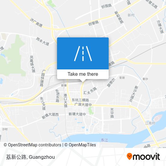 荔新公路 map