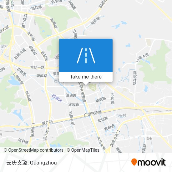 云庆支璐 map