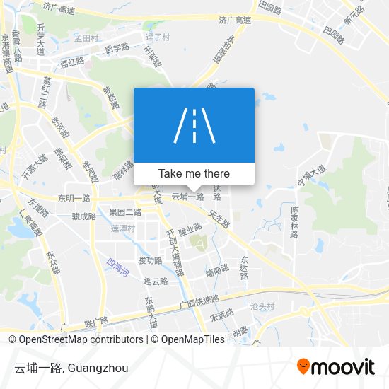 云埔一路 map