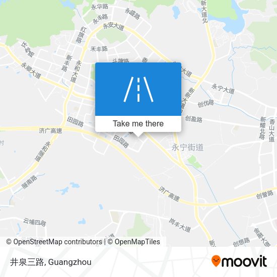 井泉三路 map