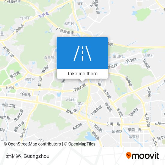 新桥路 map