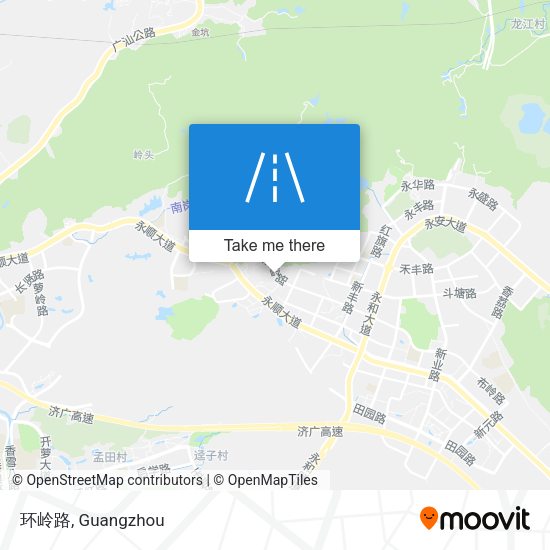 环岭路 map