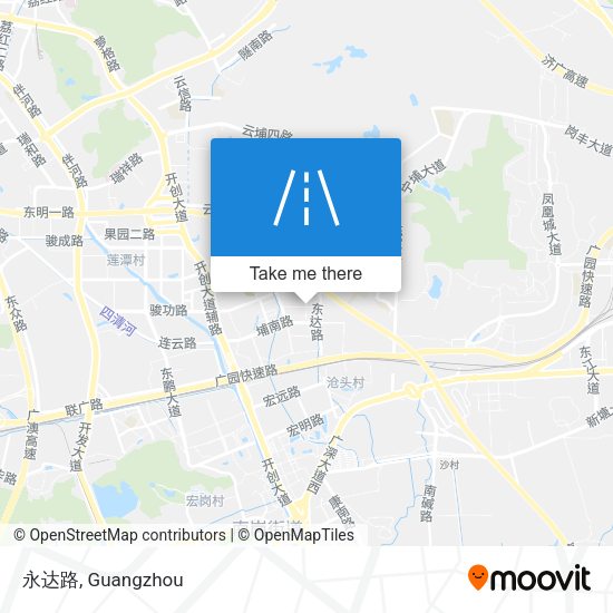 永达路 map