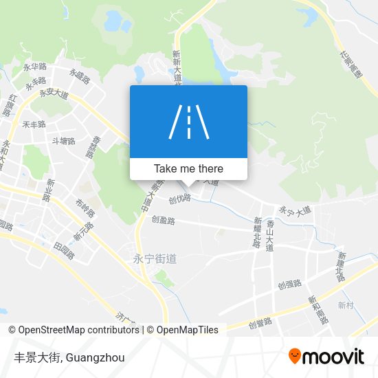 丰景大街 map