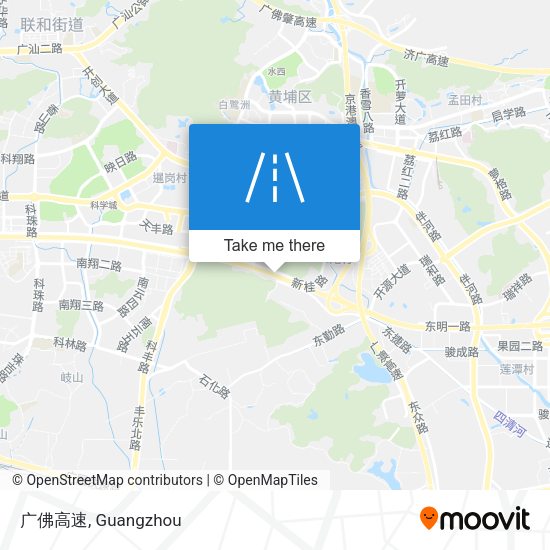 广佛高速 map