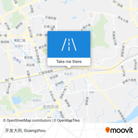 开发大街 map