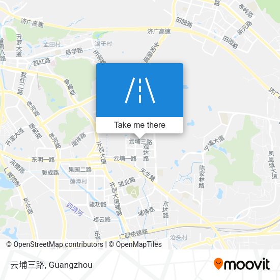 云埔三路 map