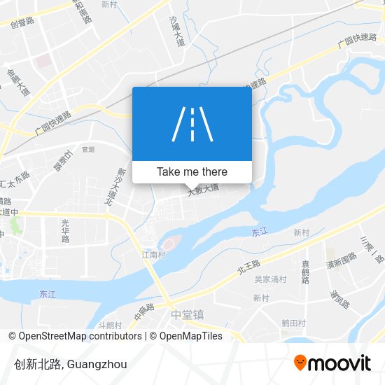 创新北路 map