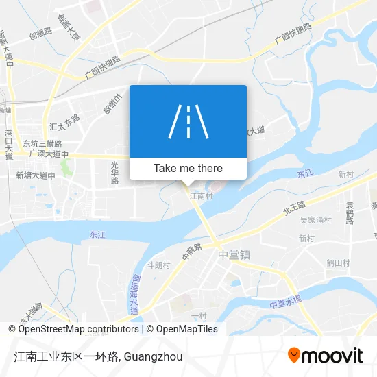 江南工业东区一环路 map