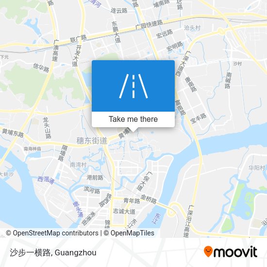 沙步一横路 map