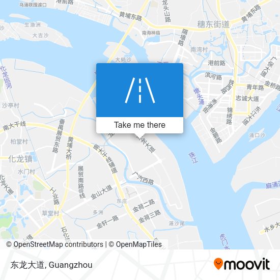 东龙大道 map