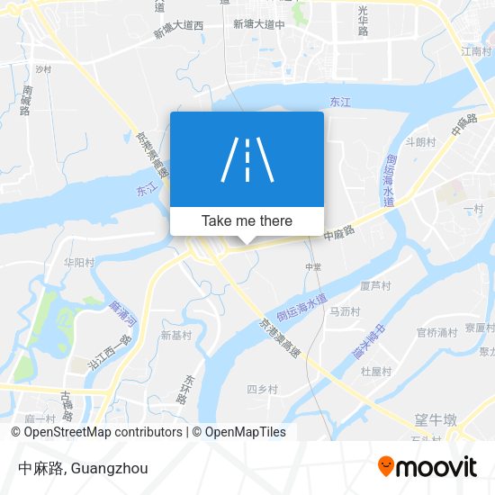 中麻路 map