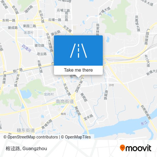 榕迳路 map