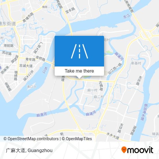 广麻大道 map