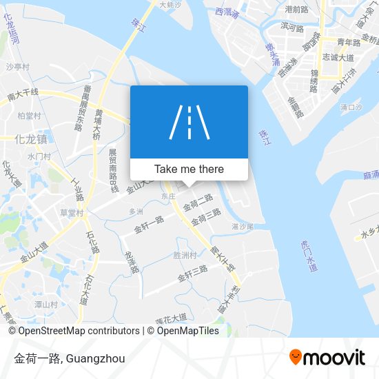 金荷一路 map