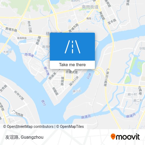 友谊路 map