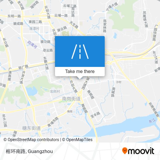 榕环南路 map