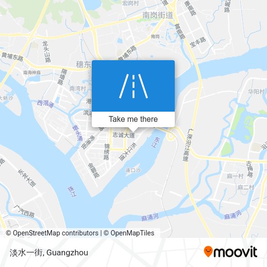 淡水一街 map