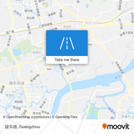 骏丰路 map