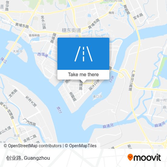 创业路 map