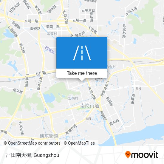 严田南大街 map
