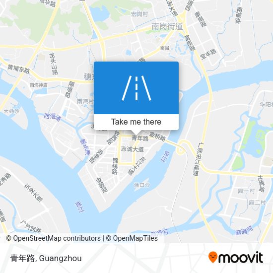 青年路 map