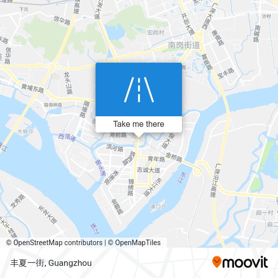 丰夏一街 map